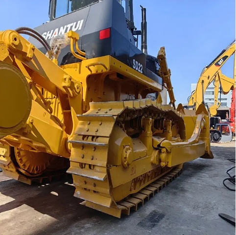 SHANTUI SD22 SD32 Used Crawler Bulldozer with Original Hydraulic Cylinder Negotiable