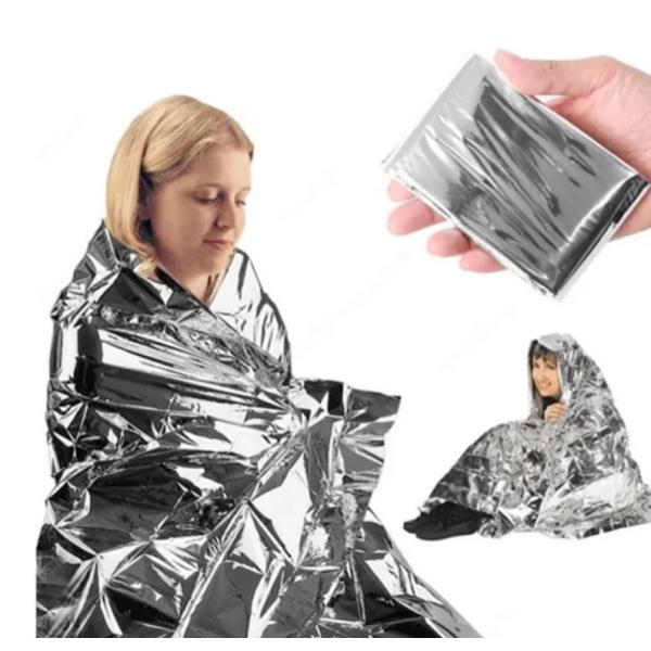 Buy Survival Waterproof Aluminum Foil Blanket Emergency For First Aid at wholesale prices
