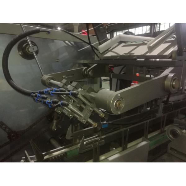 60box/Min Facial Tissue Paper Box Packing Machine With Glue System , Servo Motor