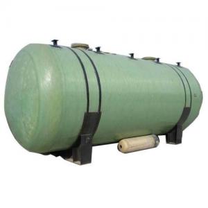 Quality ISO9001 GRP Storage FRP Horizontal Tank Container For Water Oil Storage for sale