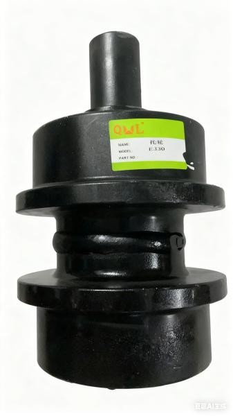 E330 excavator undercarriage parts: carrier rollers, idlers, four wheels and one