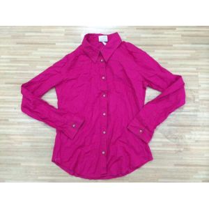 Ladies long sleeve colorful shirts stock