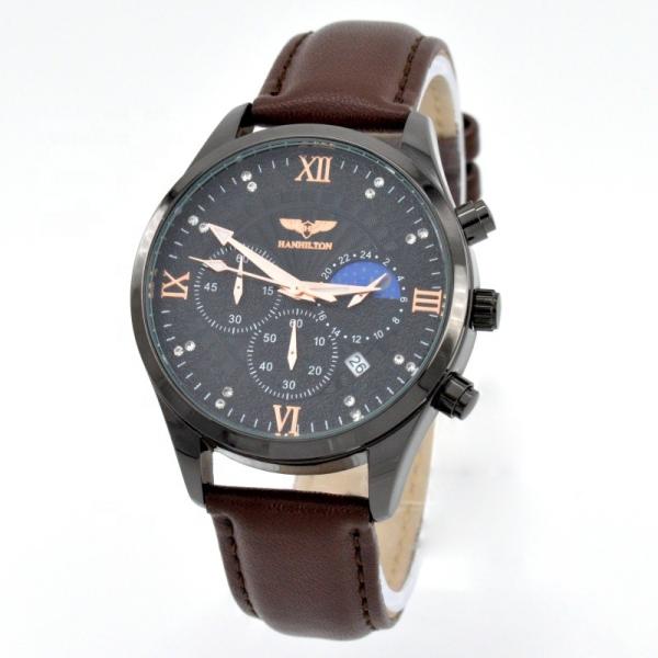 Fashion Jewelry Quartz Watches Functional Movement Luminous Timer Men's