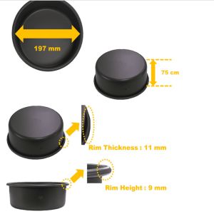 Rk Bakeware China-Aluminum Commercial Cheese Cake Pan Pound Cake Pan Ring Cake