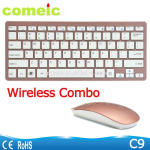 Ergonomics Tablet Keyboard And Mouse Combo With Low Power Consumption