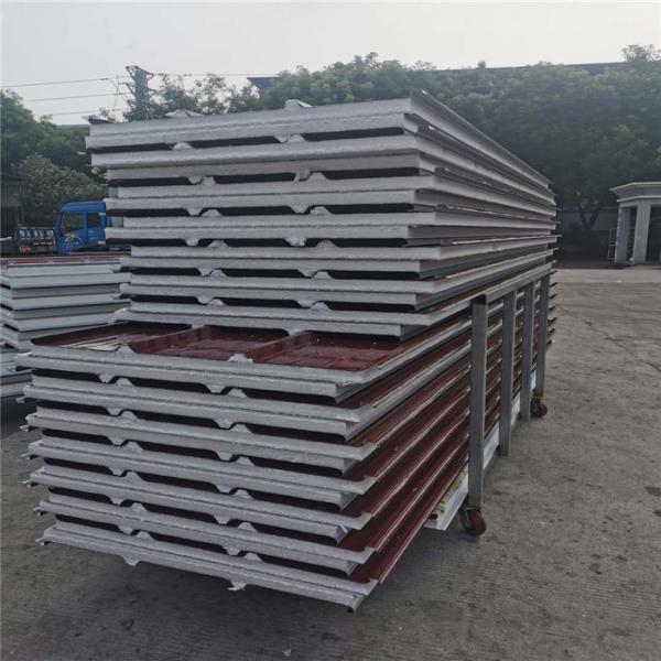 Buy insulated prefabricated sandwich panels 75mm thickness for construction buildings at wholesale prices