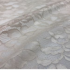 Yellow Lilac Flowers Embroidered Mesh Lace Fabric 150cm width