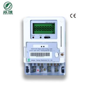 160x112x71mm Single Phase Prepaid Energy Meter Rechargeable Electric 50Hz