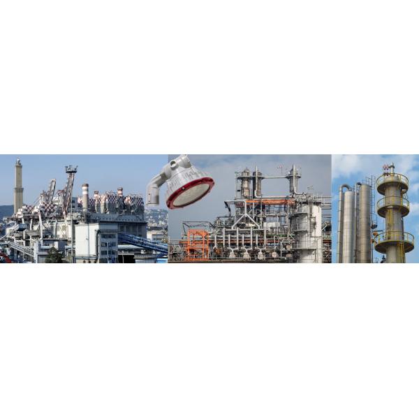 95% Power Factory Atex LED Explosion Proof Light With EX IP66 For Oil Chemical And Marine Gas Industry