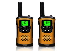 VOX Rechargeable PMR446 Radios 5KM Range With Backlit LCD Flashlight