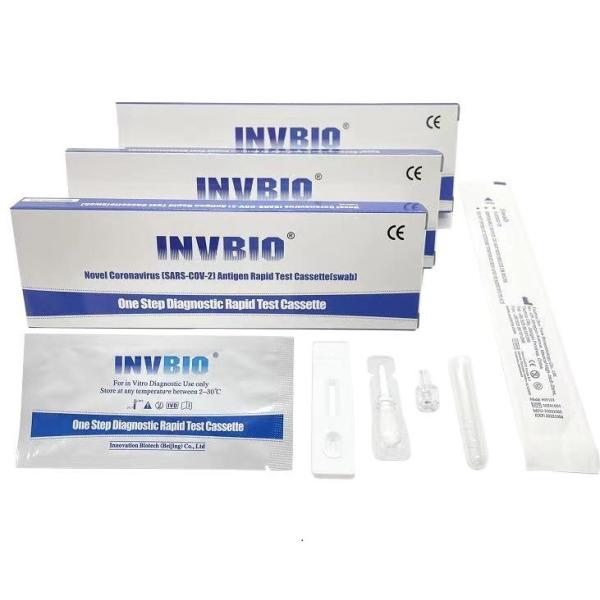 Buy Step By Step Covid-19 Antigen Home Test Kit , Antigen Self Test Kit at wholesale prices