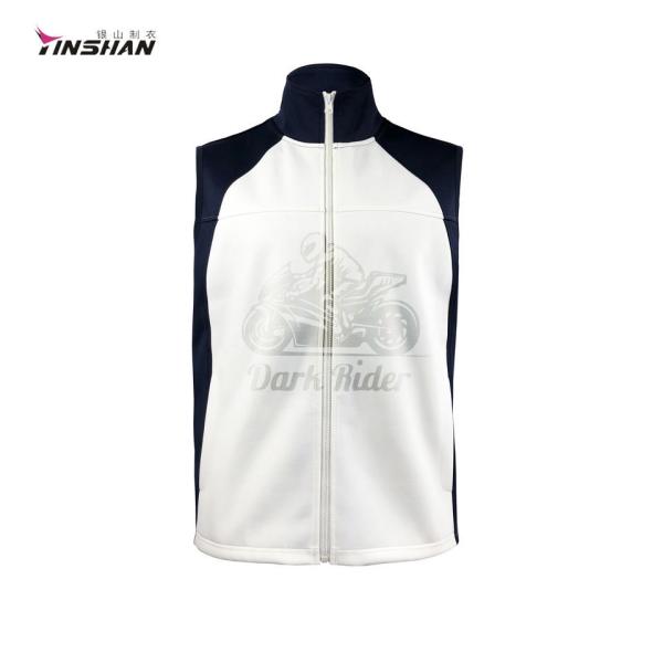 Buy Custom Printed Polyester Cycling Gym Vest for Adults Soft Shell Jacket Men Gilet Homme at wholesale prices