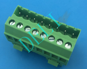 Duarble PCB Connector Brass / Tin Plated Contact DL2EDG-VK-XX-5.08 7-8mm Strip