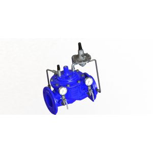 SS304 Pilot Ductile Iron Water Flow Control Valve Top Grade