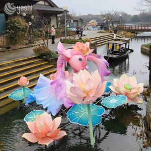 Festival Chinese Traditional Lantern 300CM for Holiday Light Shows