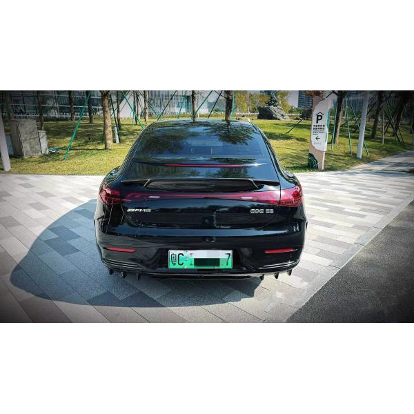 For Mercedes-Benz EQE Carbon Fiber Spoiler EQE Upgrades the BS-style Carbon Fiber Spoiler Tail Wing