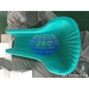 CNC Processed Roto Molded Plastic Products , Custom Roto Molding Slide Parts