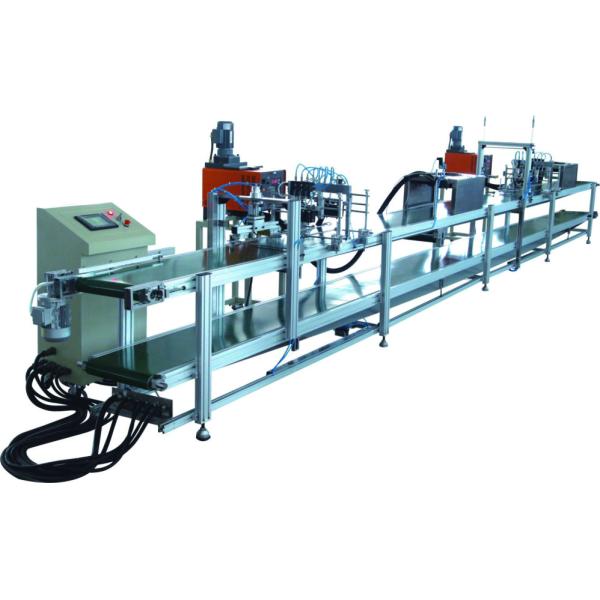 Buy Double Side Gluing Adhesive Applicator Machine , 600kg Car Air Filter Making Machine at wholesale prices