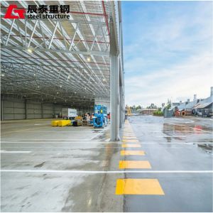 Prefabricated Steel Structure Warehouse with Sliding Windows