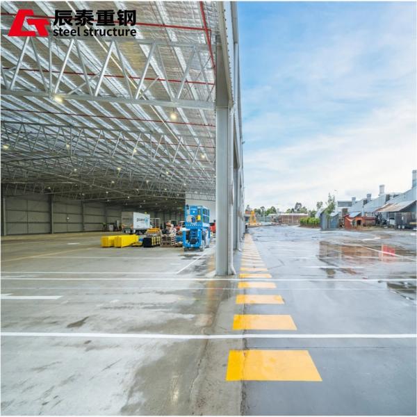 Buy Prefabricated Steel Structure Warehouse with Sliding Windows at wholesale prices