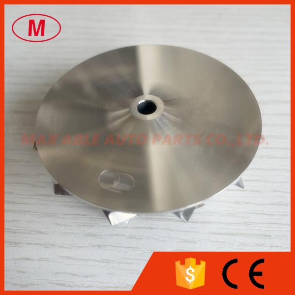 RHF5 forward 47.00/60.50mm 6+6 blades high performance turbo milling/aluminum 2618/billet compressor wheel