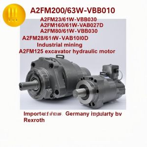 Rexroth Hydraulic Piston Pump with Less than 75 dB Noise Level Threaded or