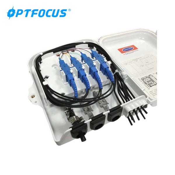 Buy IP66 Waterproof 8 SC 1*8 Splitter FTTH Terminal Box at wholesale prices