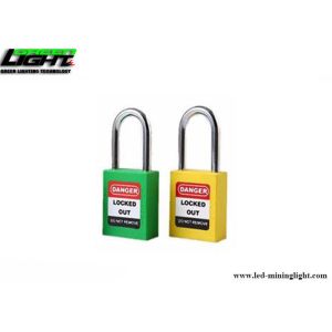 45mm Height 6mm Steel Shackle Safety Lockout Padlocks