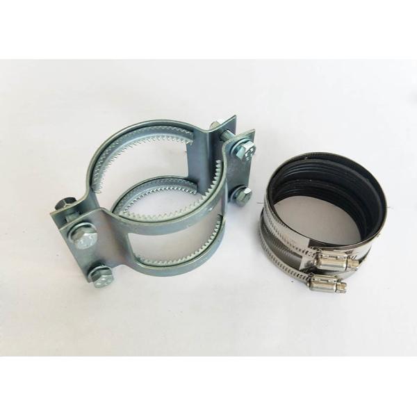 Buy SML EN877 Heavy Duty Pipe Clamps Cast Iron Pipe Grip Collar Coupling With Teeth at wholesale prices