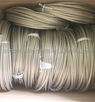 10ft 20ft 40ft Open Top Container TIR Cable 21m PVC Coated with Steel Wire and Plain Style