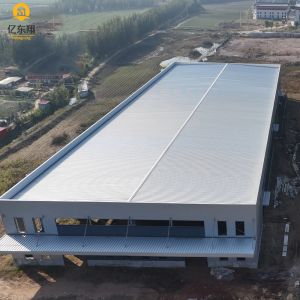 Pre Engineered Steel Structure Workshop Construction With Steel Color Sheet