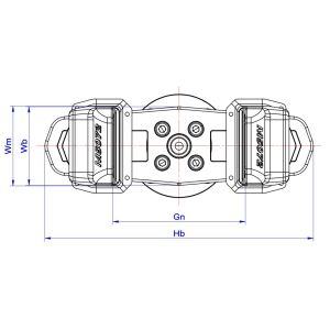 Food Grade 1400g Symmetrical Flexible Robot Gripper