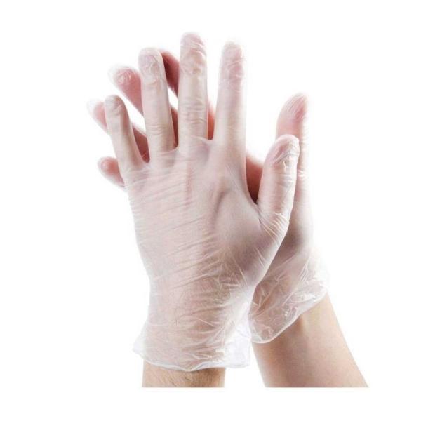 Buy Food Grade Powder Free Disposable Vinyl Gloves Polyvinyl Chloride Gloves at wholesale prices
