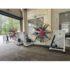 Double Head Automatic Coiler for PE Pipe Winding Machine