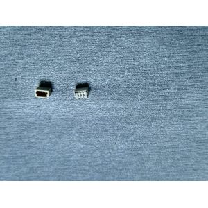 1.0mm Pitch Right Angle SMT Wafer Connector Single Row With PA6T Material