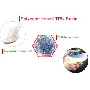 China Shore D73 Polyeseter Based Thermoplastic Polyurethane Resin on sale