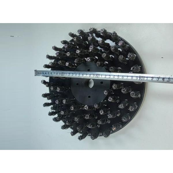 Customizable 300mm Twsit Knot Wire Disc Brush for Surface Preparation