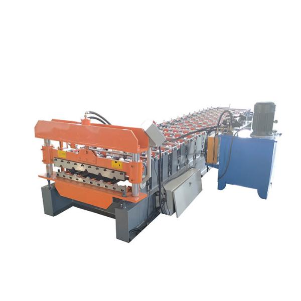 1000mm Width 45# Steel Roofing Sheet Roll Forming Machine With Hydraulic Motor