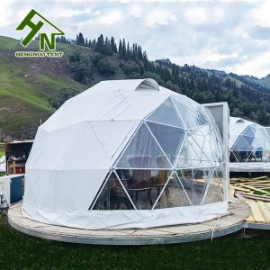 Durable Waterproof 10 Person Geo Dome Tent for Restaurant
