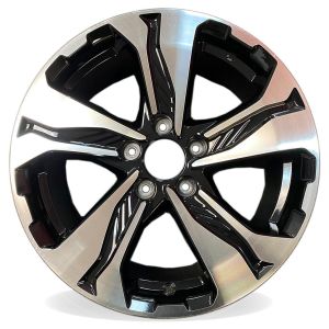 17" Machined Black Wheel For Honda CR-V 17-20 OEM Alloy Rim 64110