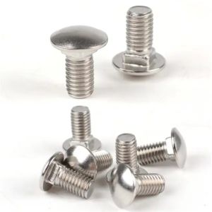 Thread Diameter M6 Bolt And Nut Fasteners With Zinc Plated Finish