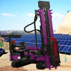 Hydraulic Pile Driver Photovoltaic Pile Drilling Machinery Solar Pile Driver