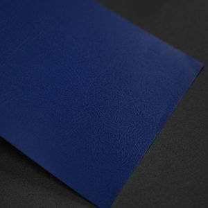 Cowhide Pattern PVC Coated Leatherette Paper Cover Specialty Paper