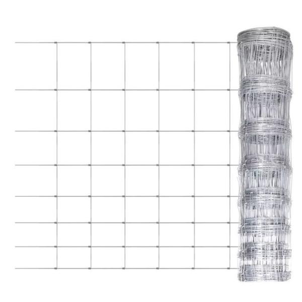 Galvanized Wire Mesh Fence Field 164ft Zoo Wild Fencing Roll Hardware