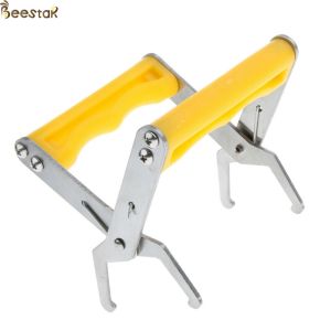 Durable Apiculture Beehive Tools Yellow Beekeeping Frame Grip With Plastic
