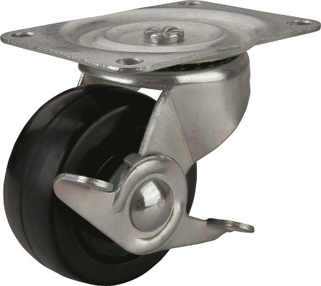 Buy Locking Wheels Rubber Wheel Tiny Caster 3 at wholesale prices