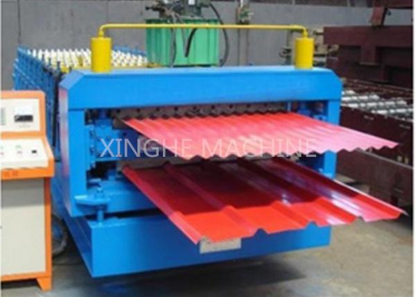 Smart Sheet Roll Forming Machine / Tile Roll Forming Machine For 850 Width Tiles