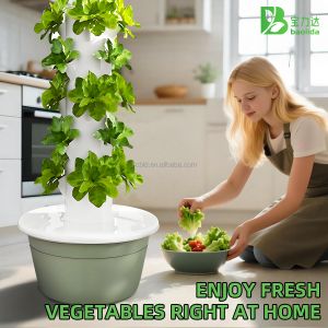 30L 11 Layer Agriculture Cultivo Hidroponic Vertical Hydroponic Tower Growing