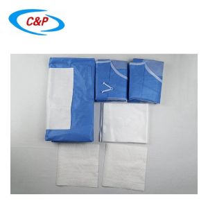 China Surgical Operating Kit SMS Waterproof Sterile Caesarean Section Pack on sale