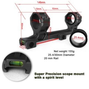 Aluminous Optics Telescope Ring Mount 35mm Scope Mount Rings